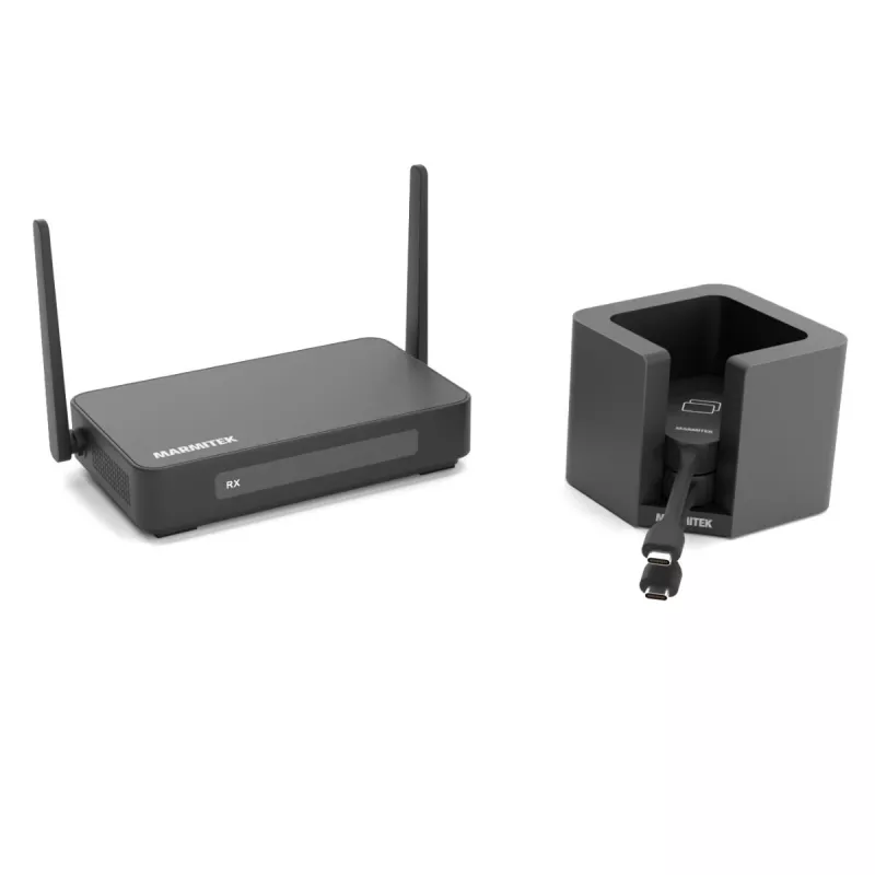 Marmitek Stream 4K Pro – Bezprzewodowy system prezentacji HDMI 4K – Rozwiązanie konferencyjne 4K