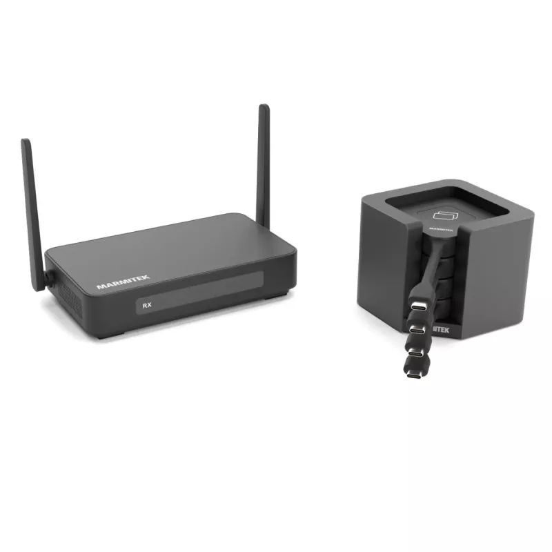 Marmitek Stream 4K Pro – Bezprzewodowy system prezentacji HDMI 4K – Rozwiązanie konferencyjne 4K