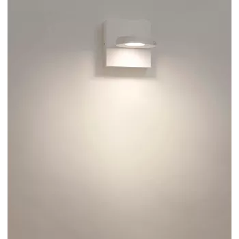 Natynkowy reflektor LED Signify Philips Dimmable Clockwork 6.5W, 500 lm, 2700 K, IP20, biały