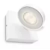 Natynkowy reflektor LED Signify Philips Dimmable Clockwork 6.5W, 500 lm, 2700 K, IP20, biały