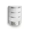 Lampa ścienna zewnętrzna Philips myGarden Python 5,5W LED, stal nierdzewna/biały, czujnik IR, 220–240V