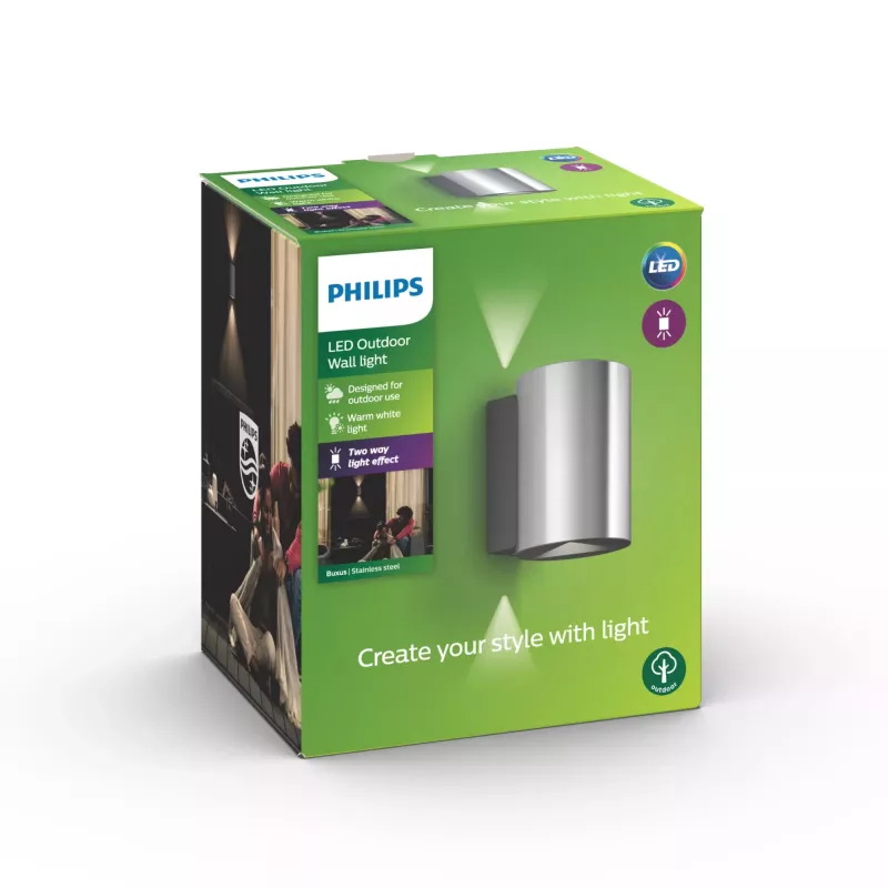 Lampa ścienna Philips myGarden Buxus 4,5 W