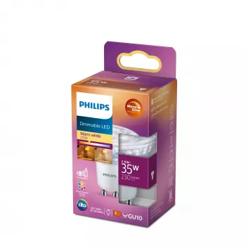 Philips Spot 35W PAR16 GU10, 2,6 W, 35 W, GU10, 230 lm, 15000 h, Ciepły blask