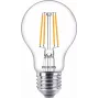 Philips Filament Bulb Clear 40W A60 E27 x2, 4,3 W, 40 W, E27, 470 lm, 15000 h, Ciepła biel