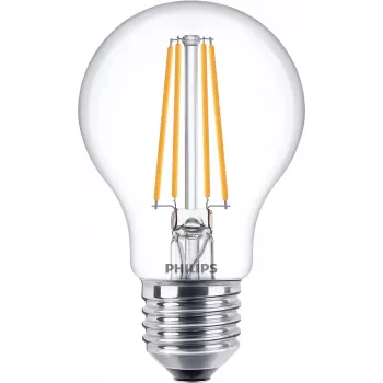 Żarówka LED z żarnikiem Philips A60 7 W (odpowiednik 60 W) E27 przezroczysta 2700 K 2 szt.