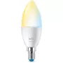Inteligentna żarówka WiZ Candle 40 W C37 E14 Wi-Fi Biała