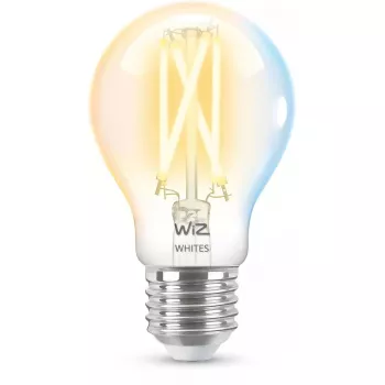 Inteligentna żarówka z włóknem LED WiZ A60 E27 7W (806 lm) przezroczysta, 220–240V