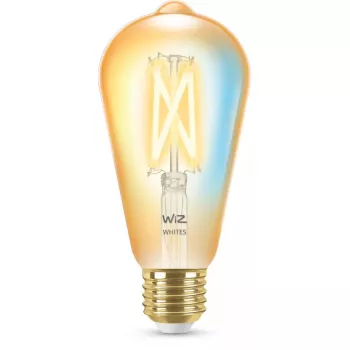 Inteligentna żarówka WiZ Filament Bulb bursztynowa 6,7 W ST64 E27 Wi-Fi złota