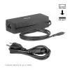 Ładowarka do laptopa USB-C CLUB 3D 140W, zasilanie AC, uniwersalna kompatybilność, kabel 1 m, czarna