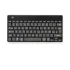 R-Go Tools Ergonomic klawiatura R-Go Compact Break, klawiatura kompaktowa z oprogramowaniem do przerw, AZERTY (FR), Bluetooth, czarna