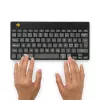 Ergonomiczna klawiatura R-Go Tools R-Go Compact Break, klawiatura kompaktowa z oprogramowaniem przerw, QWERTY (NORDYCKA), Bluetooth, czarna