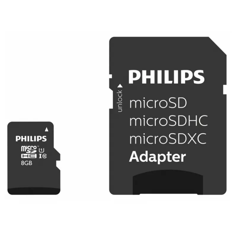 Philips FM08MP45B/00 karta pamięci 8 GB MicroSDHC UHS-I Class 10