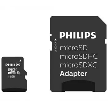 Karta pamięci Philips FM16MP45B/00 16 GB MicroSDHC UHS-I Klasa 10
