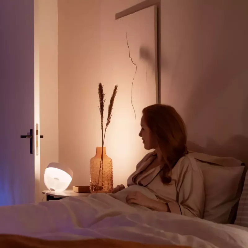 Inteligentna lampa stołowa Philips Hue biały and colour ambience Iris