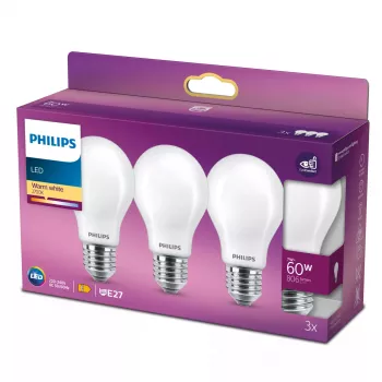 Żarówka LED Philips ciepła biel 2700 K 7 W E27 E