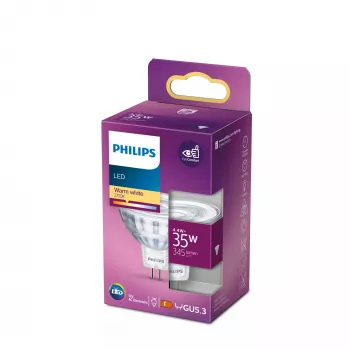 Żarówka LED Philips Spot MR16 GU5.3 4,4W (345 lm) 2700K ciepła biel, CRI 80, kąt 36°