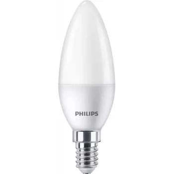 Philips Candle & Lustre, 4,9 W, 40 W, E14, 470 lm, 15000 h, ciepła biel