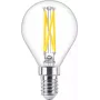 Philips Filament Candle Clear 25W P45 E14, 2.5 W, 25 W, E14, 340 lm, 15000 h, Ciepły blask