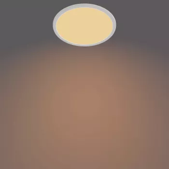 Lampa sufitowa Philips Functional Super cienki 15 W biała okrągła łazienkowa