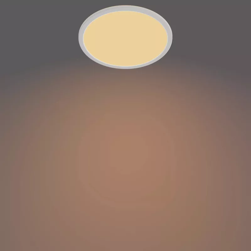Lampa sufitowa Philips Functional Super cienki 15 W biała okrągła łazienkowa