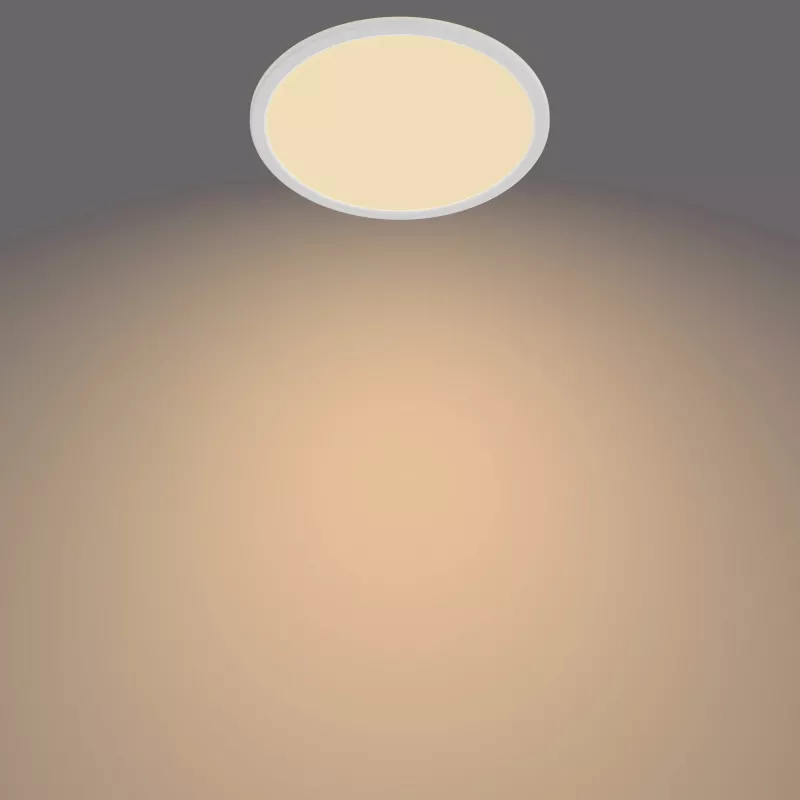 Lampa sufitowa Philips Functional Super cienki 15 W biała okrągła łazienkowa