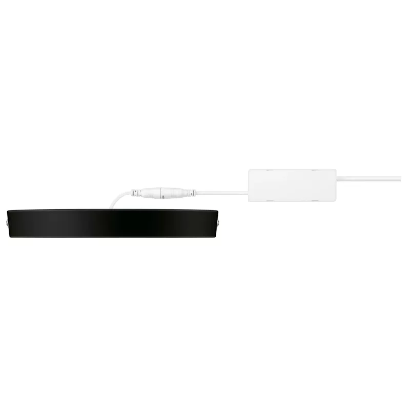 Wpuszczany punkt sufitowy Philips Functional Magneos 210 mm, LED 12 W, 2700 K, 1150 lm, IP20, czarny