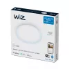 Inteligentna lampa sufitowa Signify WiZ Adria 17 W — Wi‑Fi/Bluetooth, 320×320×68 mm, biała