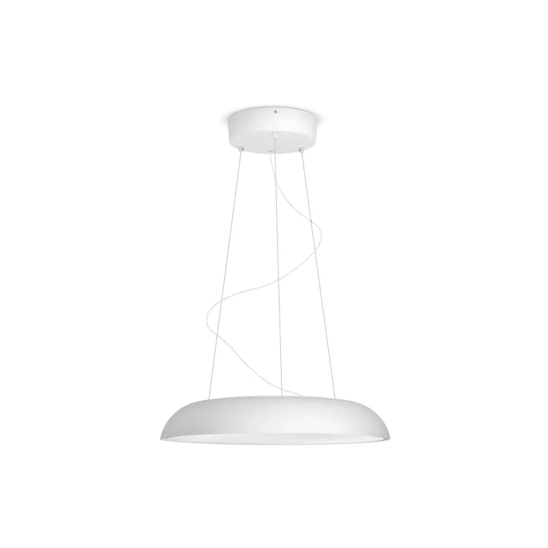 Inteligentna lampa wisząca Philips Hue biały ambience Amaze — Bluetooth, 24V, 434×77 mm, biała