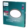Lampa sufitowa Signify Philips Functional Ozziet, LED 22 W, okrągła 400 mm, czarna, niewymienna żarówka