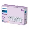 Philips Spot 50W PAR16 GU10 x6, 4,6 W, 50 W, GU10, 390 lm, 15000 h, Zimna biel