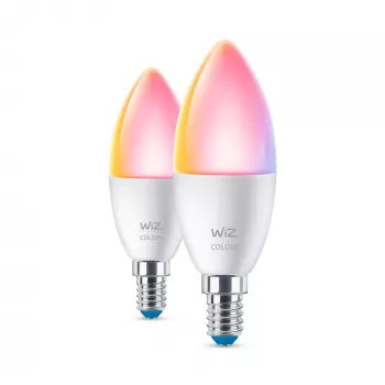 Inteligentna żarówka WiZ Candle 40 W C37 E14 Wi-Fi Biała 2 szt.