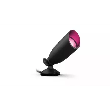 Smart wall light Signify WiZ Ground Spot Extension — czarny, LED, 12 V, 74×202×3000 mm