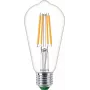Żarówka filamentowa Philips Clear 60W ST64 E27, 4 W, 60 W, E27, 840 lm, 50000 h, ciepła biel