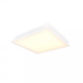Philips Aurelle Square Panel Light, inteligentne oświetlenie sufitowe, Bluetooth/Zigbee, biały, LED, aluminium, zmienna