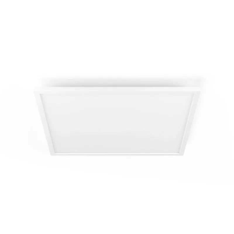 Philips Aurelle Square Panel Light, inteligentne oświetlenie sufitowe, Bluetooth/Zigbee, biały, LED, aluminium, zmienna