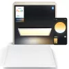 Philips Aurelle Square Panel Light, inteligentne oświetlenie sufitowe, Bluetooth/Zigbee, biały, LED, aluminium, zmienna