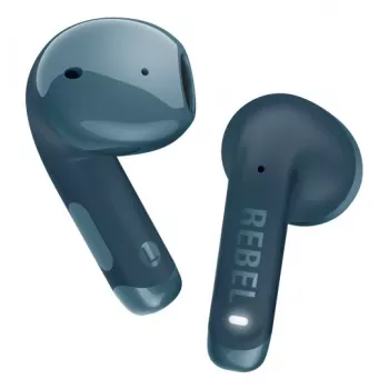 Hama Twins Core 2 Zestaw słuchawkowy True Wireless Stereo (TWS) Douszny Połączenia/Muzyka USB Type-C Bluetooth Niebieski