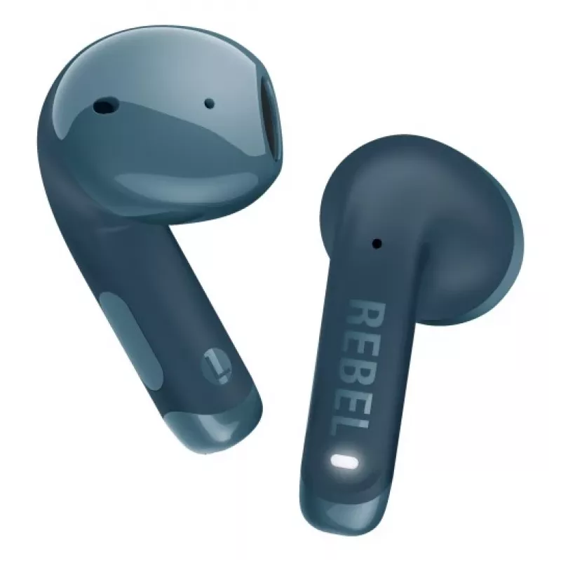 Hama Twins Core 2 Zestaw słuchawkowy True Wireless Stereo (TWS) Douszny Połączenia/Muzyka USB Type-C Bluetooth Niebieski