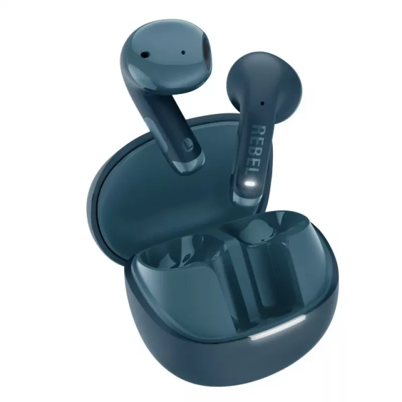 Hama Twins Core 2 Zestaw słuchawkowy True Wireless Stereo (TWS) Douszny Połączenia/Muzyka USB Type-C Bluetooth Niebieski