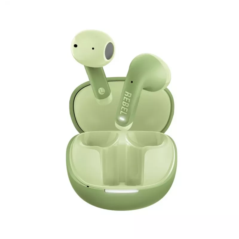 Hama Twins Core 2 Zestaw słuchawkowy True Wireless Stereo (TWS) douszny Połączenia/Muzyka USB typu C Bluetooth Zielony