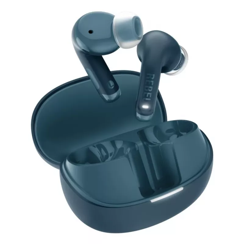 Hama Twins Fuse 2 Zestaw słuchawkowy True Wireless Stereo (TWS) Douszne Połączenia/Muzyka USB Type-C Bluetooth Niebieski