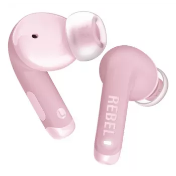 Hama Twins Fuse 2 Zestaw słuchawkowy True Wireless Stereo (TWS) Douszne Połączenia/Muzyka USB Typu-C Bluetooth Różowy