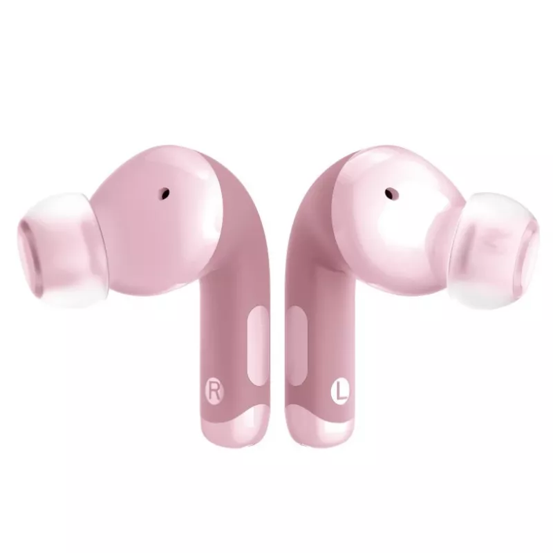 Hama Twins Fuse 2 Zestaw słuchawkowy True Wireless Stereo (TWS) Douszne Połączenia/Muzyka USB Typu-C Bluetooth Różowy