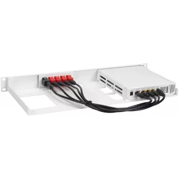 Zestaw montażowy Rackmount.IT RM-FB-T4 1U Biały 48,3 cm