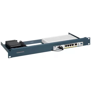 Uchwyt montażowy Rackmount.IT RM-CI-T21 1U Niebieski 483mm 216mm 44mm