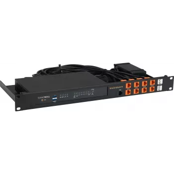 Zestaw montażowy Rackmount IT do szafy rack dla SonicWall TZ570W RM-SW-T12 1U — kompatybilna instalacja w szafie 1U