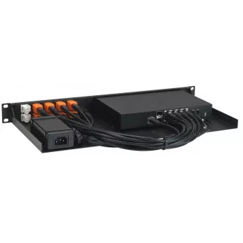 Zestaw montażowy Rackmount IT do szafy rack dla SonicWall TZ570W RM-SW-T12 1U — kompatybilna instalacja w szafie 1U