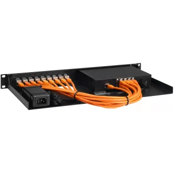 Rackmount IT uchwyt rackowy dla SonicWall TZ270W TZ370W TZ470W (model RM-SW-T11I) ekranowany
