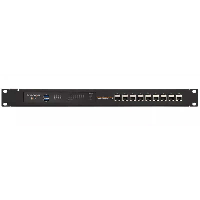 Rackmount IT uchwyt rackowy dla SonicWall TZ270W TZ370W TZ470W (model RM-SW-T11I) ekranowany