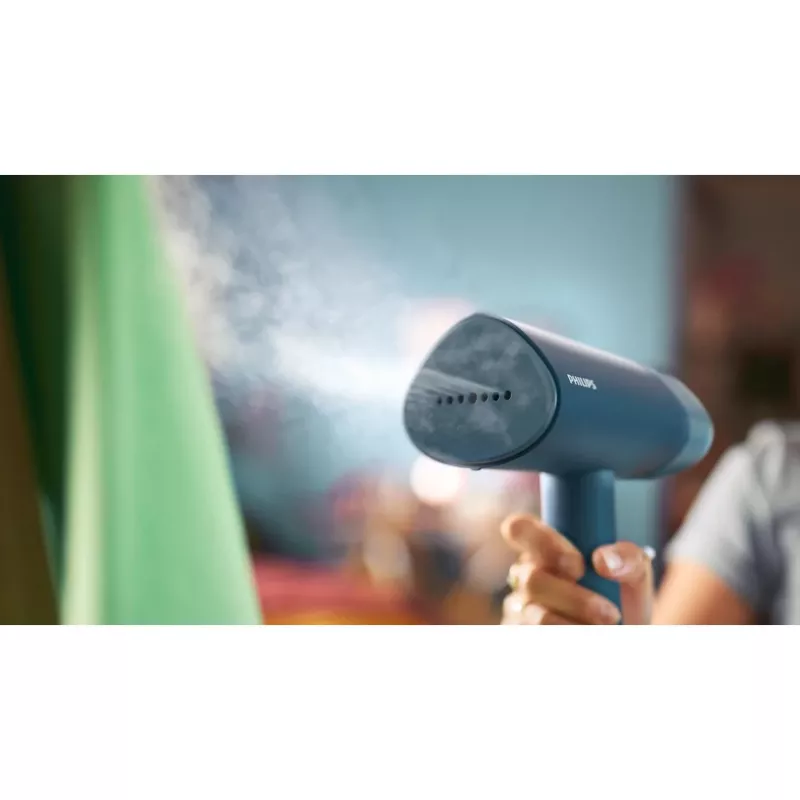 Ręczny parownik do ubrań Philips serii 3000 STH3000/20 — 1000 W, zbiornik 0,1 l, para 20 g/min, przewód 2 m